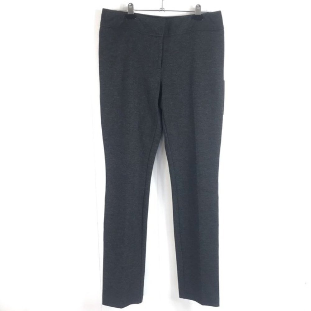 Iris Setlakwe Stretch Tailored Dress Pants Charcoal Gray Women's Size 6